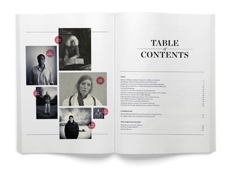 Greg Hubacek #contents #editorial #magazine