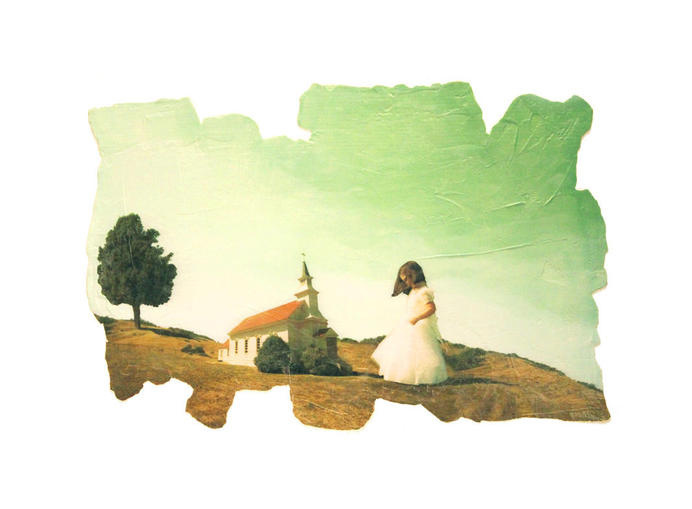 Toy church #scale #girl #church #realism #magic
