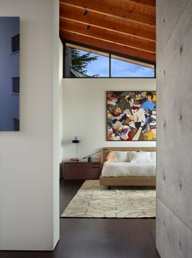 Olson Kundig Architects - Projects - Laurelhurst Residence #interior #corten #fir #ceiling #modern #tom #architecture #plywood #kundig