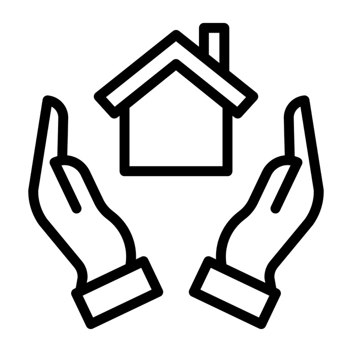 See more icon inspiration related to hands and gestures, architecture and city, home insurance, real estate, insurance, property, protection, hands, house, home and security on Flaticon.