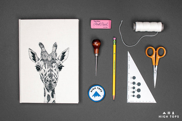 High Tops by Cecilia Hedin | Lovely Life #giraffe #workspace #notebook #tops #still #drawing #high #life
