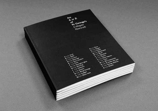 Matthew Hancock #typography #book #booklet #editorial #church #the click #norwich #matthew hancock #st george