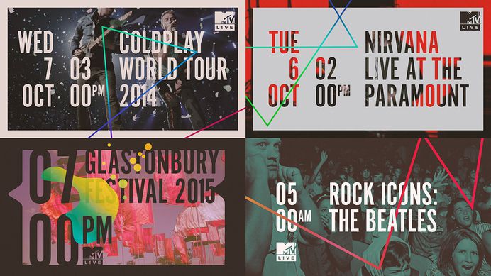 MTV Live on Behance