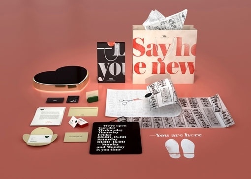 Design Work Life » cataloging inspiration daily #salon #branding #serif #identity #hearts