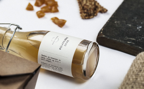 Polarbjork via Convoy #bottle #packaging #alcohol #design #graphic #clean #minimalist #typography