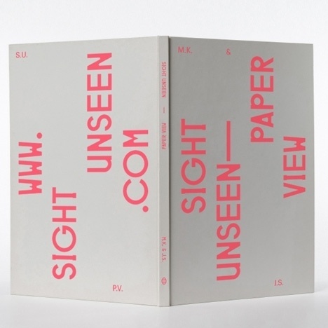 Dezeen » Blog Archive » Competition: five copies of Paper Viewby Sight Unseen for Unfiltered to be won #cover