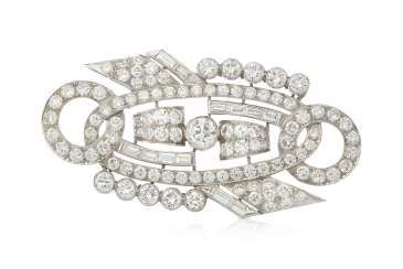 Diamant-Brosche