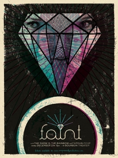 Mulligan Studios #faint #design #doe #nyffeler #the #eric #illustration #poster #eyed