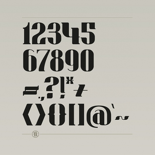 Dockyard Typeface on the Behance Network #typography