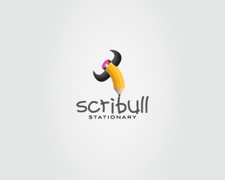 logo design idea #64: Bull Logo #logo #identity