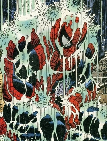 Modern Filth™ #rain #spiderman