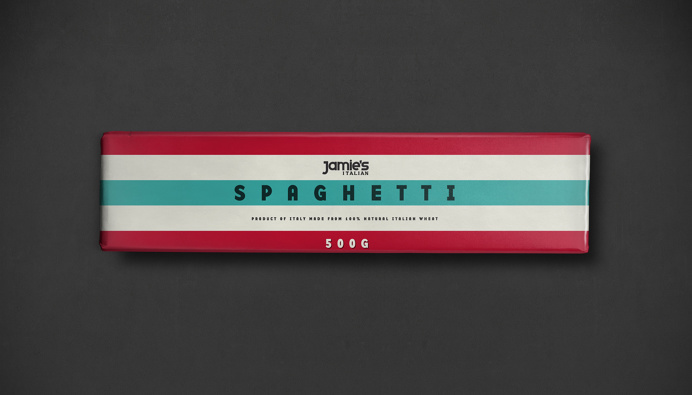 pasta, bars, line, red, yellow, teal, old, vintage, design, package