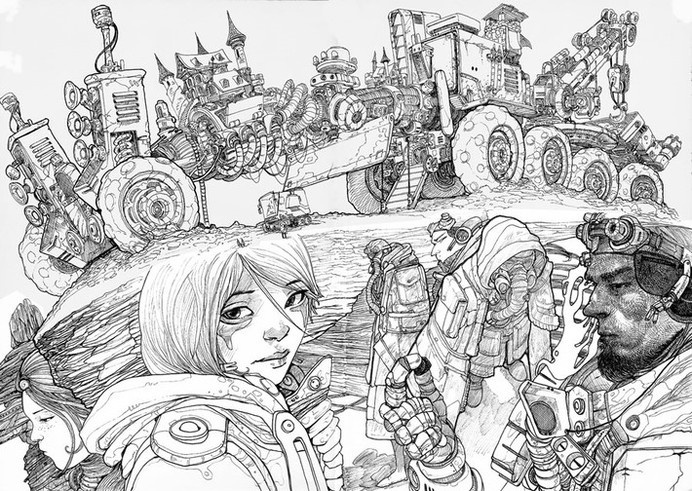 Creative Detailed Drawing Illustrations #drawing #illustrations
