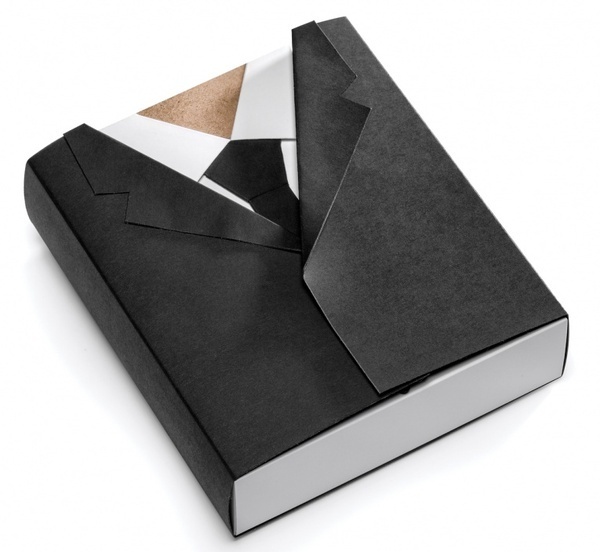 Mat Bogust THINK Packaging JOQUZ #packaging #jacket #cartoon #suit #tie