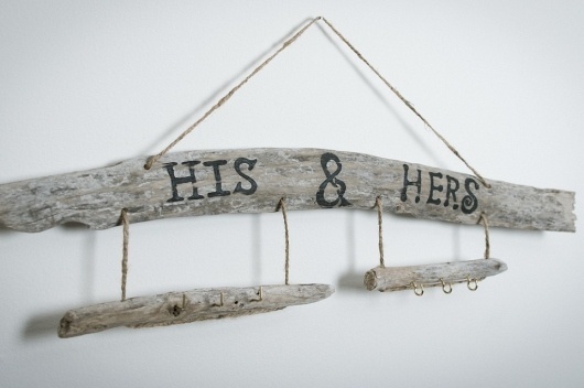 Found Collection › His & Hers #lettering #home #ampersand #made #hand #decoration