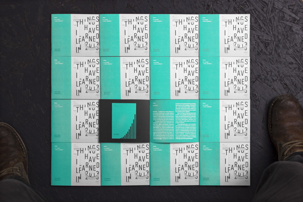 10 Things I Have Learned in 2013 #minimalist #croatia #2013 #design #graphic #clean #typographic #learn #sagmeister #poster #york #helvetica #new