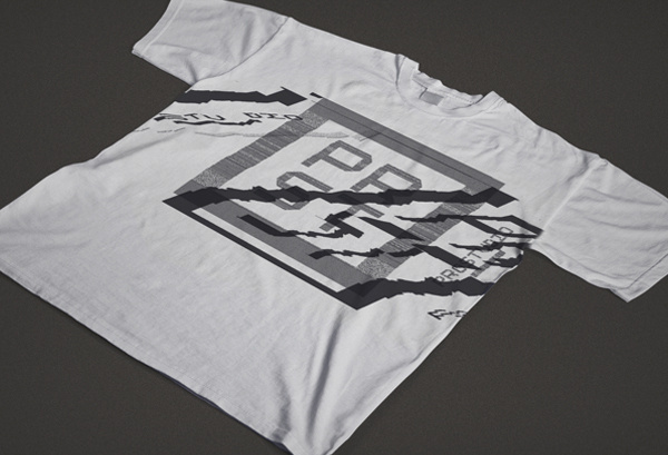 ProStudio Branding on Behance #maandesign #helder #shirt #glitch #prostudio #prst