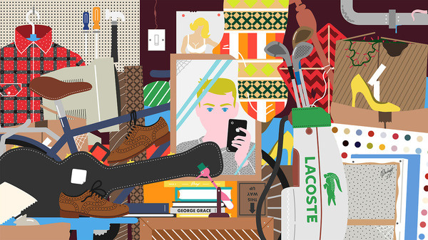 Michael Arnold #desktop #pattern #fox #arnold #is #the #black #illustration #blog #wallpaper #michael
