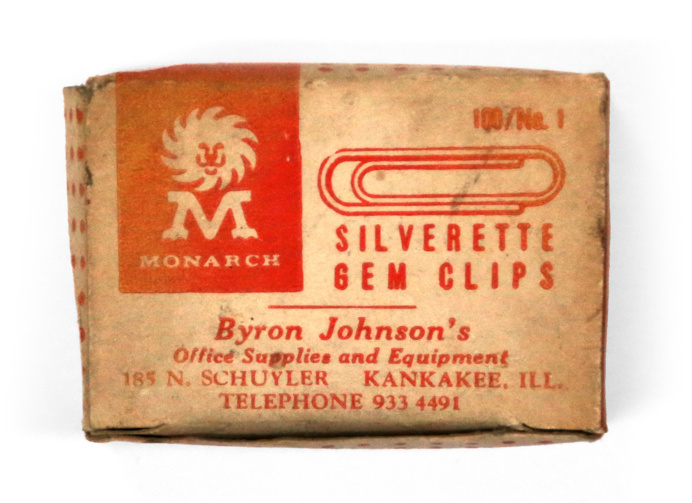Monarch Silverlette Gem Clips