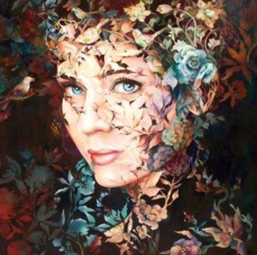 Abstract Figurative Paintings by Wendy Ng #abstract #wendy #figurative #ng #paintings