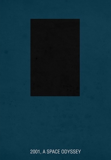 Film Posters on the Behance Network #space #odyssey #minimal #poster #film