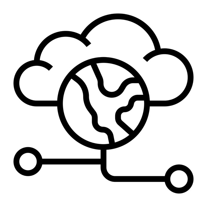 See more icon inspiration related to data, cloud, network, cloud computing, cloud data, web development, hosting, networking and multimedia on Flaticon.