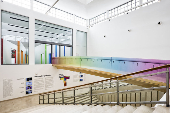 It's Nice That : Fabio Novembre's colourful design brings Italian graphics show to life #exhibition #fabio #novembre