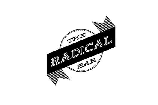 Logo Designs on the Behance Network #stamp #white #kelava #black #logo #the #radical #bar #type