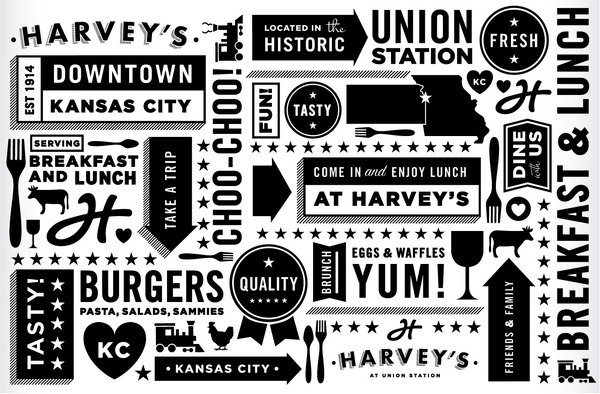 Harvey's | Tad Carpenter Creative #graphics #illustration #typography