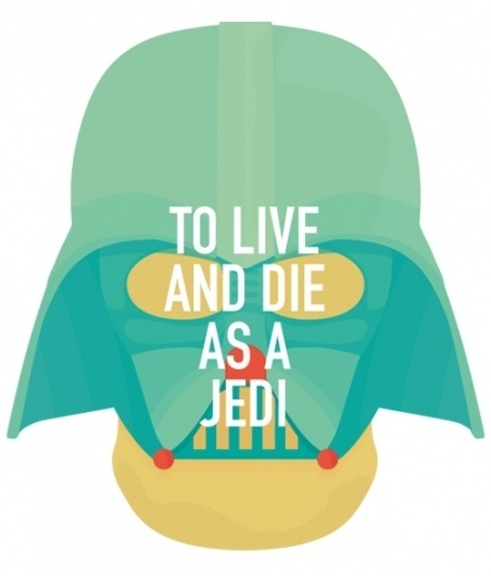 ANONYMOUS MAG #live #die #annakin #jedi #helmet #wars #illustration #vader #star #darth #dad