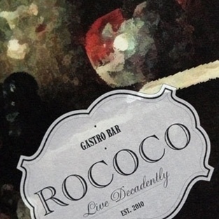 Art of the Menu #rococo #label