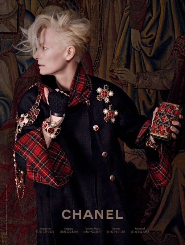 Tilda Swinton by Karl Lagerfeld #fashion #photography #inspiration