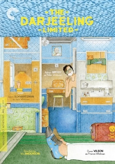 moved, permanently, to whiteveins.blogspot.com: wes anderson's criterion collection cover artworks. #limited #darjeeling #wes #anderson #chase #eric #criterion