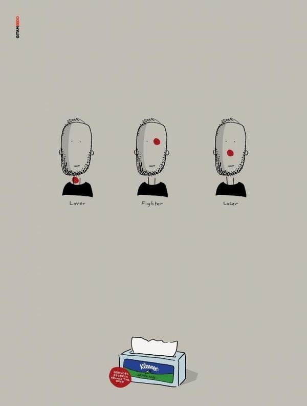 Kleenex: Red Spot #ads