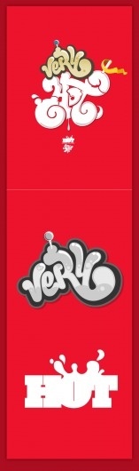 Hot on the Behance Network #graffiti #design #textile #typography