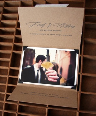 Blackbird Letterpress via Oh So Beautiful Paper (5) #invitations