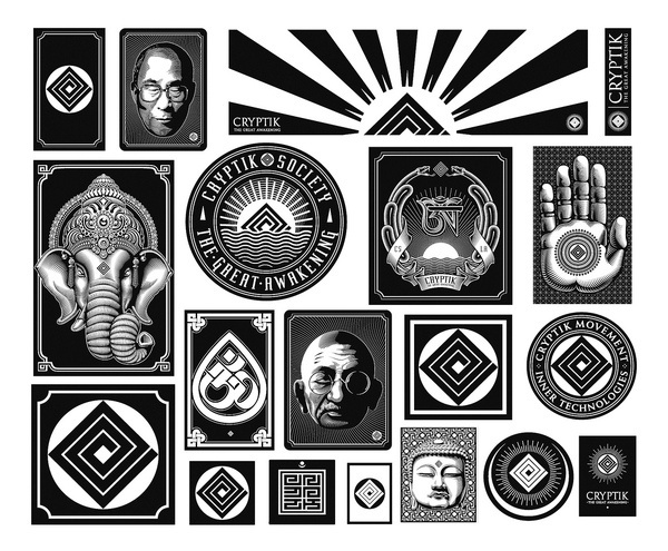 All sizes | STICKER PACK II | "THE GREAT AWAKENING" | Flickr Photo Sharing! #white #black #and