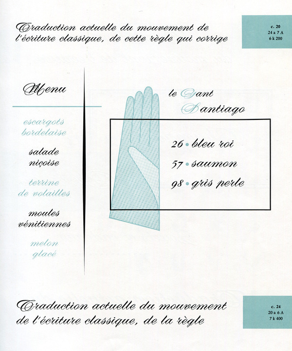Fonderie Olive Diane type specimen #type #specimen