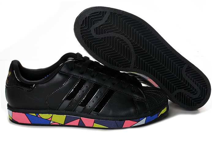 Adidas Originals Adidas Leather Men Black
