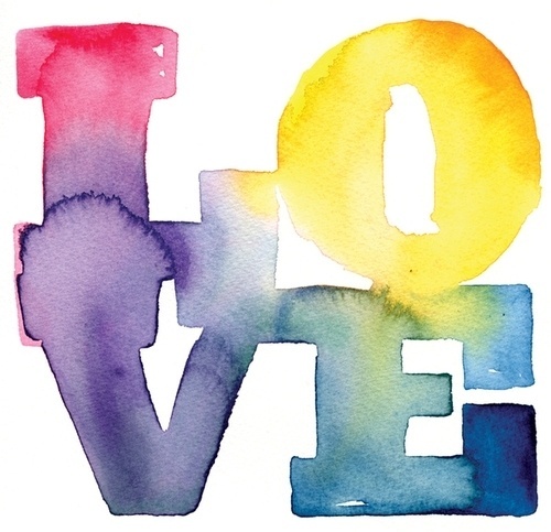 Experimental Watercolor Typography #lettering #design #illustration #type #watercolor #typography