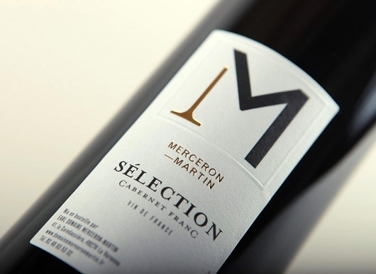 Domaine Merceron — Martin | tabaramounien – Studio de design graphique et multimédia àBordeaux depuis 2007 #label #wine #tabaramounien #minimal #typography