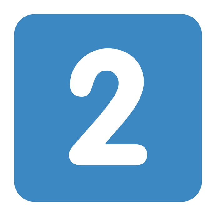 See more icon inspiration related to two, numbers, maths, miscellaneous, signaling, buttons, interface and symbols on Flaticon.