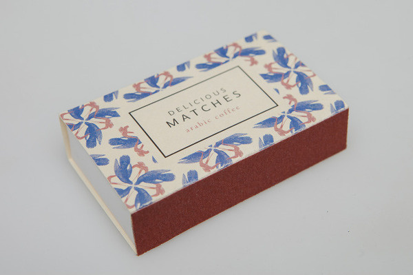 Delicious Matches by Nicolo Arena #match #pattern #packaging #box #matches