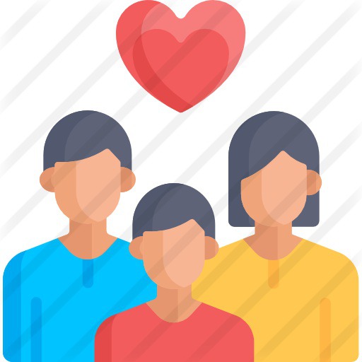 See more icon inspiration related to parents, daughter, mother, father, users, family, love, person and people on Flaticon.