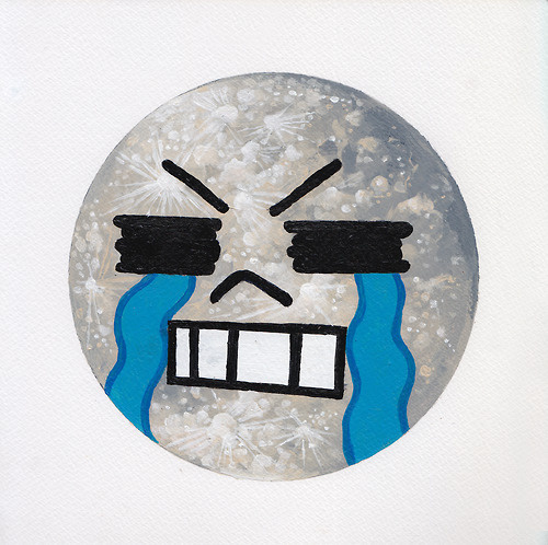 radhinal, just now #lunar #line #pattern #stickers #experimental #illustration #painting #art #moon