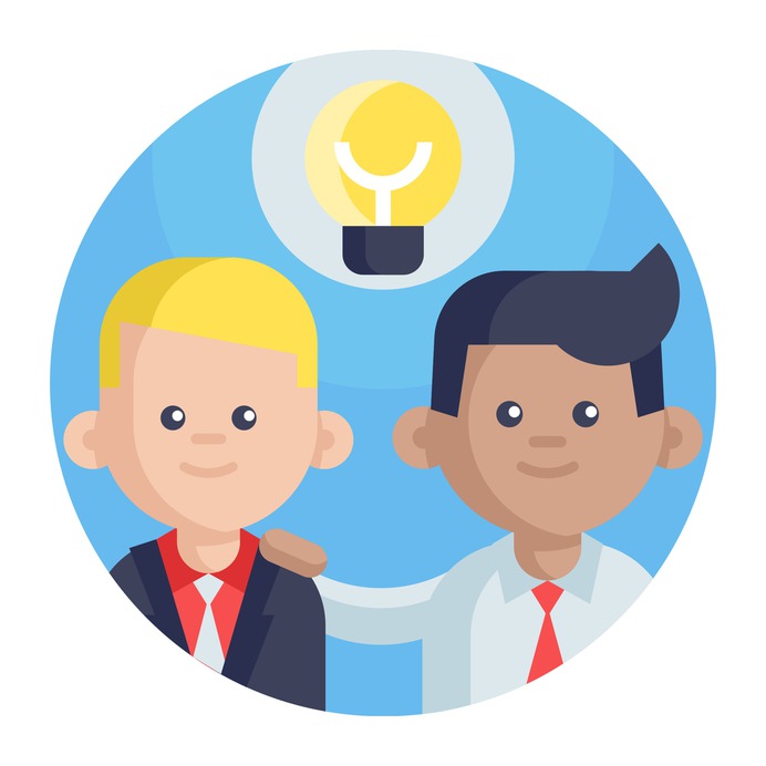 See more icon inspiration related to idea, think, team, teamwork, group, brainstorm, user, bulb, feature, coworkers, work team, creativity, strategy, creative, light bulb, networking and business on Flaticon.