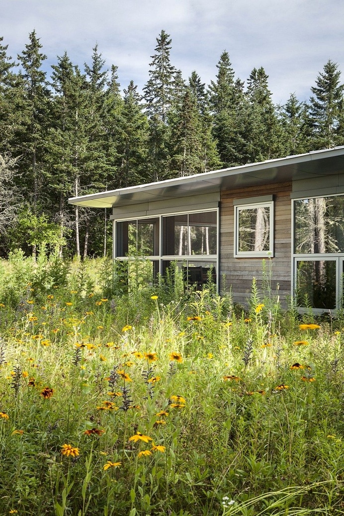 Maine Contemporary Retreat in a Scenic Cove Surrounding by a Dense Forest 1