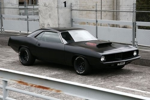Contact Page screen design idea #207: Plymouth Barracuda - The Black Workshop #car