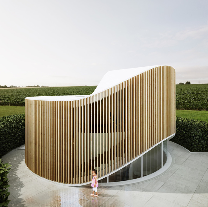 Penda Architecture O House #wood #slats