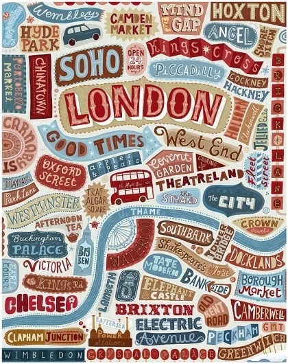 Welcome : Linzie Hunter, Illustration & Hand Lettering #design #poster #typography